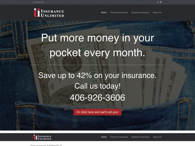 insurance web design